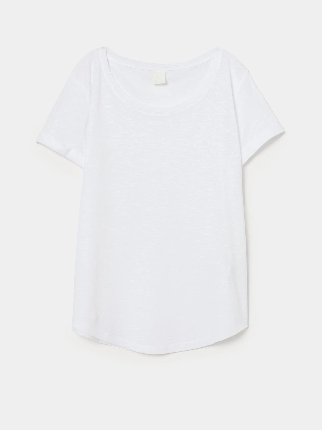 Футболки и поло H&M модель 0554598_білий Футболки и поло H&M модель 0554598_білий Фото