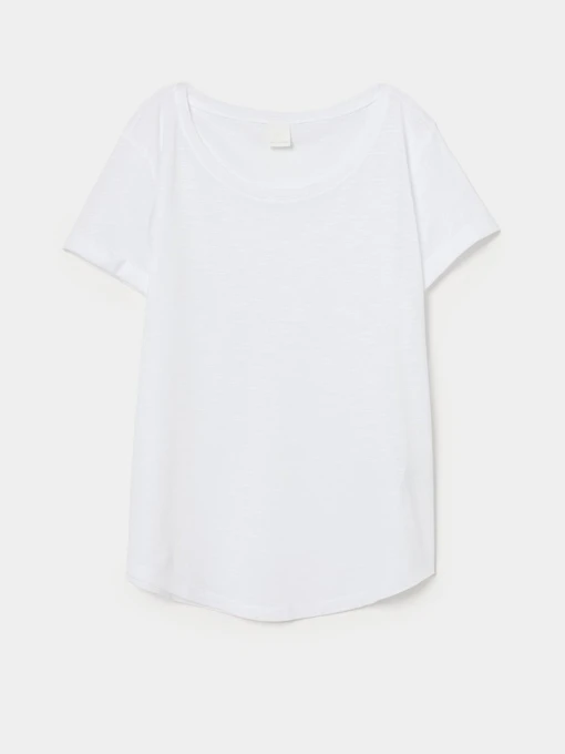 Футболки и поло H&M модель 0554598_білий Фото
