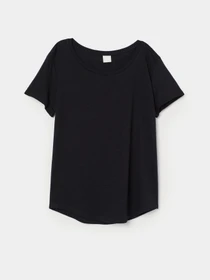 Футболки и поло H&M модель 0554598_чорний Фото