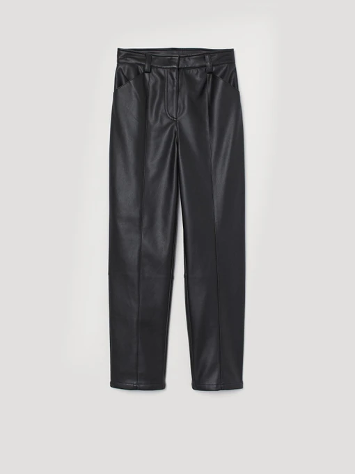 Брюки H&M модель 0793852_чорний Фото