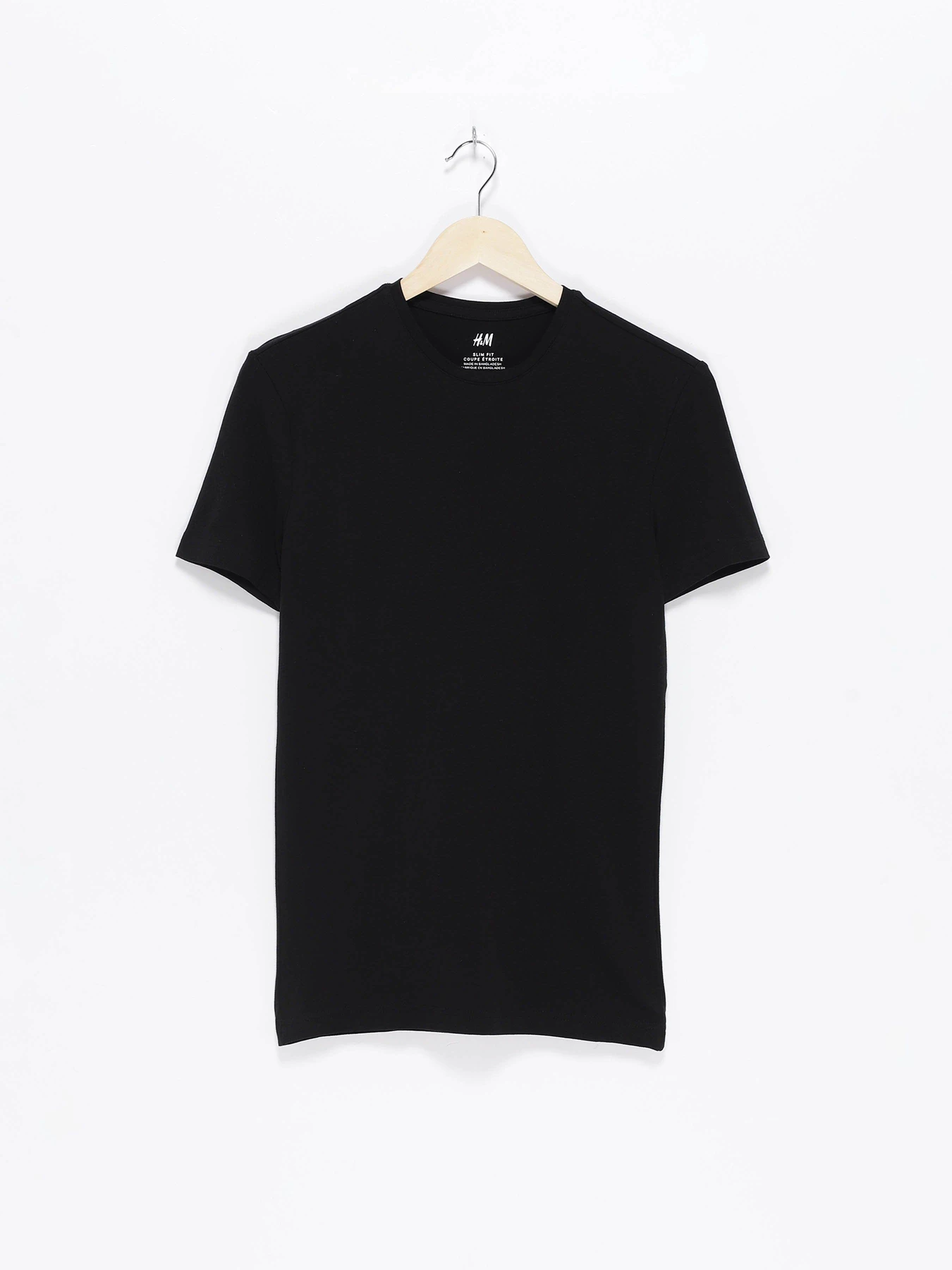 Футболки і поло H&M модель 0570002_чорний Футболки і поло H&M модель 0570002_чорний Фото