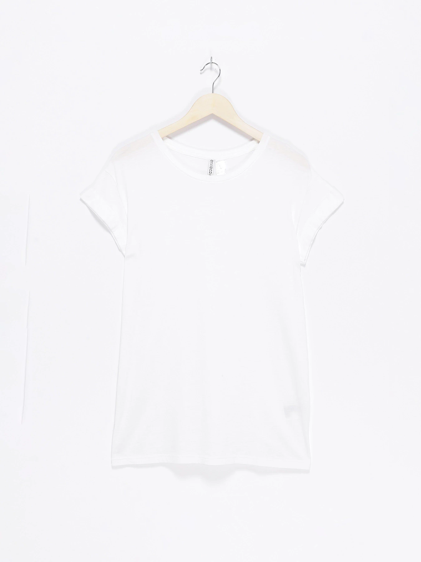 Футболки и поло H&M модель 0571436_білий Футболки и поло H&M модель 0571436_білий Фото