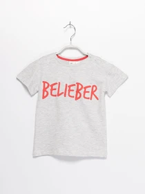 Футболки і поло H&M модель 0576568_сірий з червоним Фото