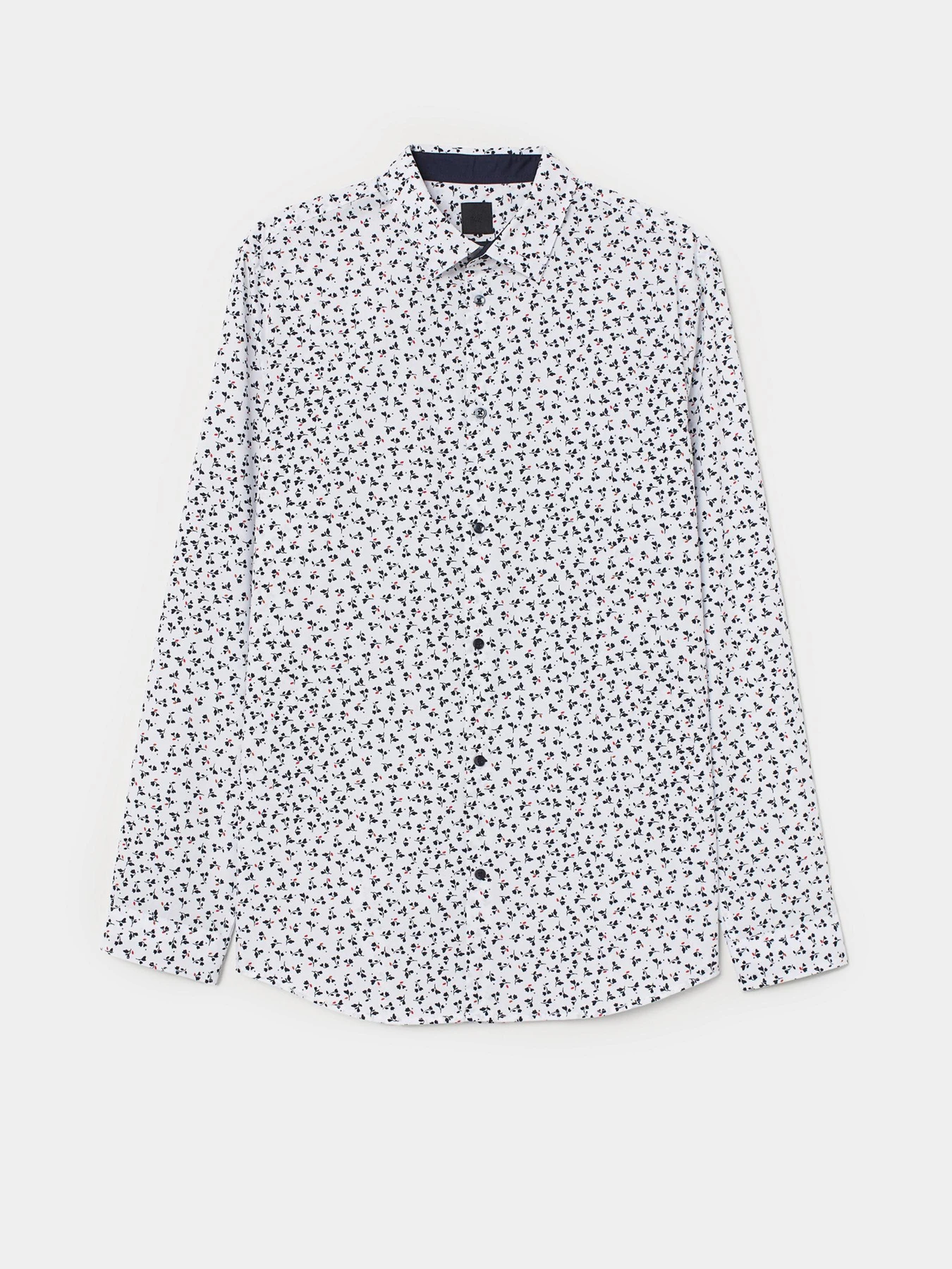 Рубашки H&M модель 0600229_білий з чорним Фото