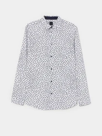 Рубашки H&M модель 0600229_білий з чорним Фото