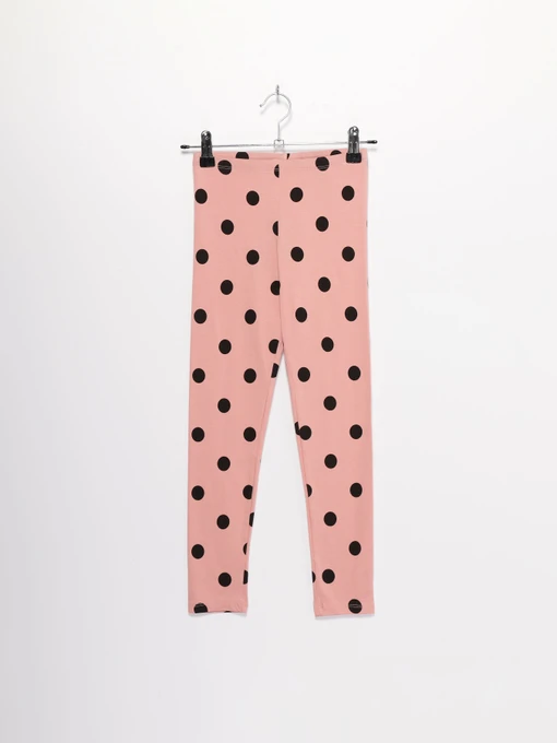 Брюки H&M модель 0620216_рожевий з чорним Фото