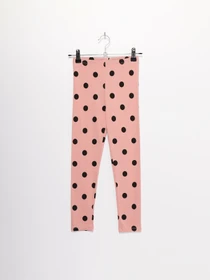 Брюки H&M модель 0620216_рожевий з чорним Фото
