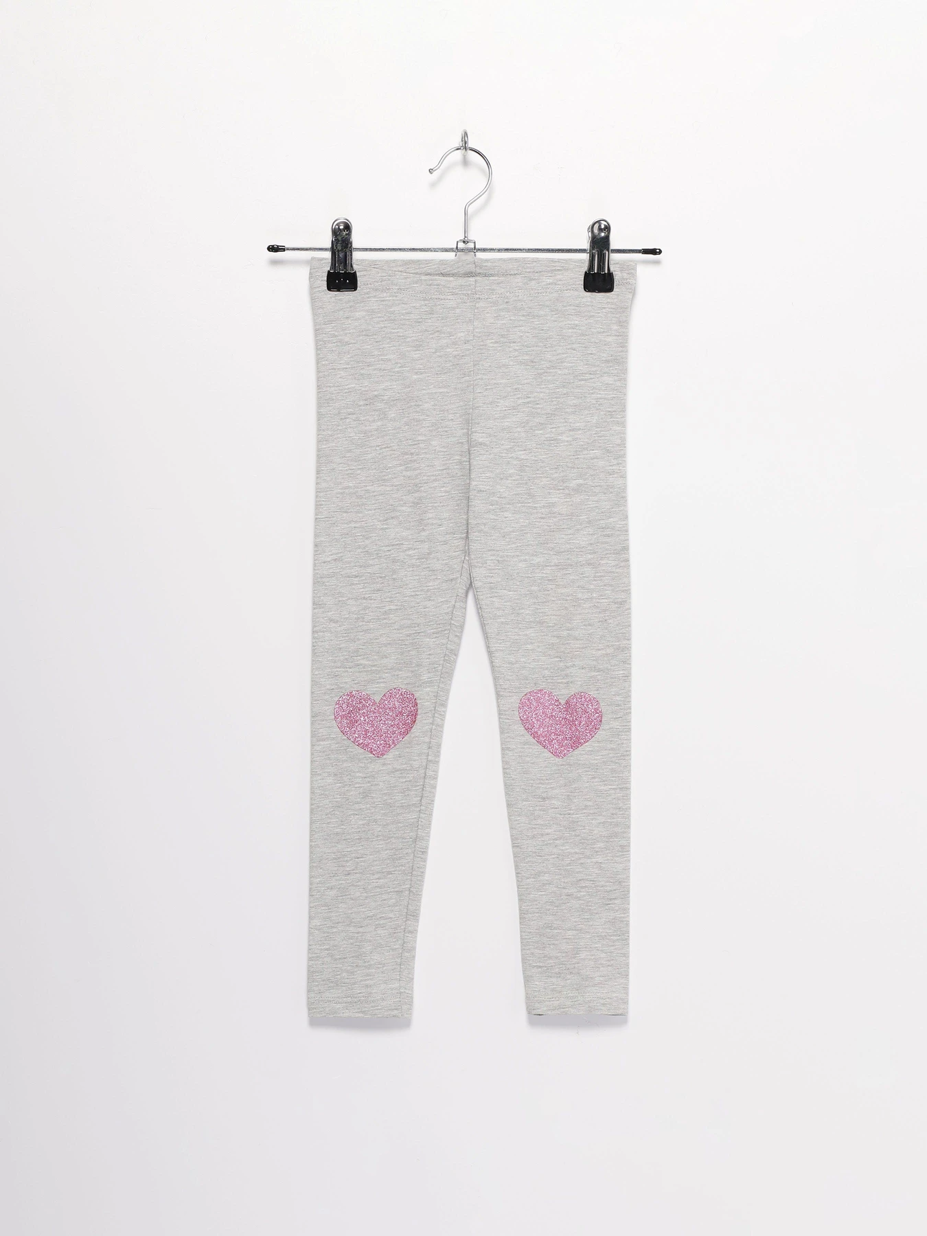 Брюки H&M модель 0620216_сірий з рожевим Фото