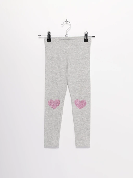 Брюки H&M модель 0620216_сірий з рожевим Фото