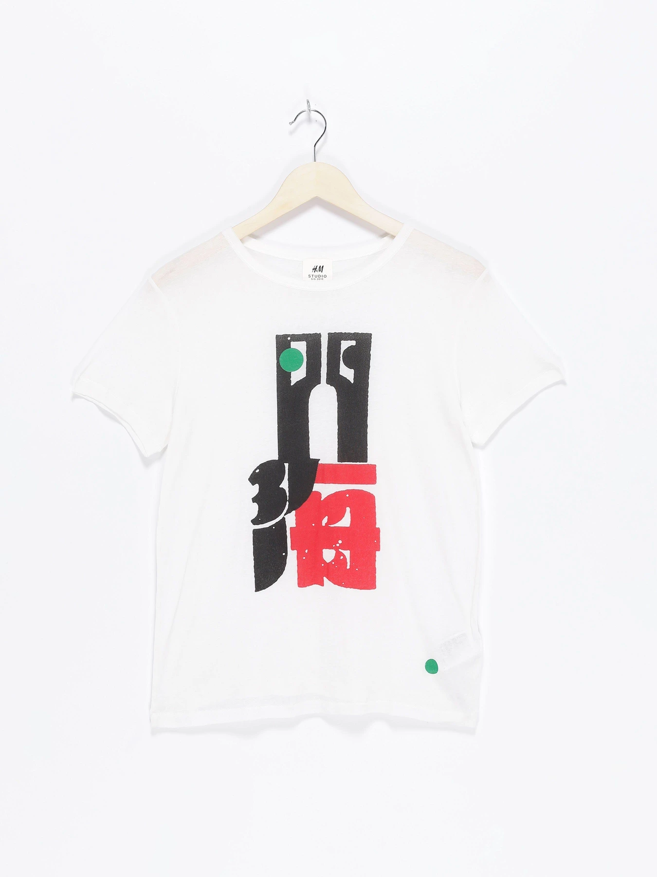 Футболки и поло H&M модель 0625877_білий комб. Фото