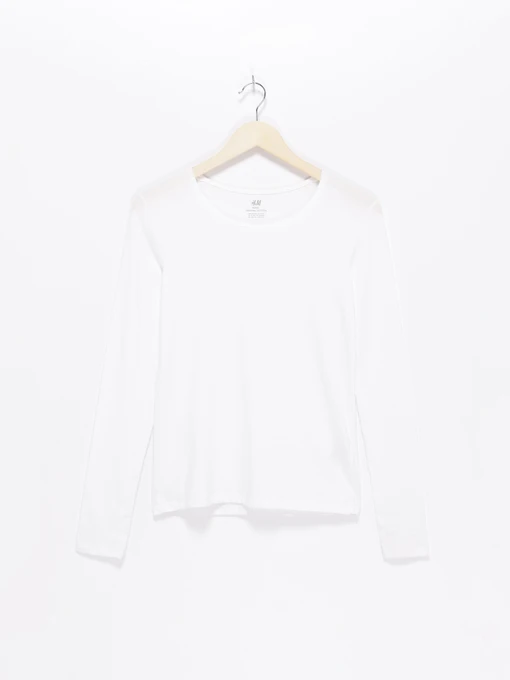 Худи и свитшоты H&M модель 06275721_білий Фото