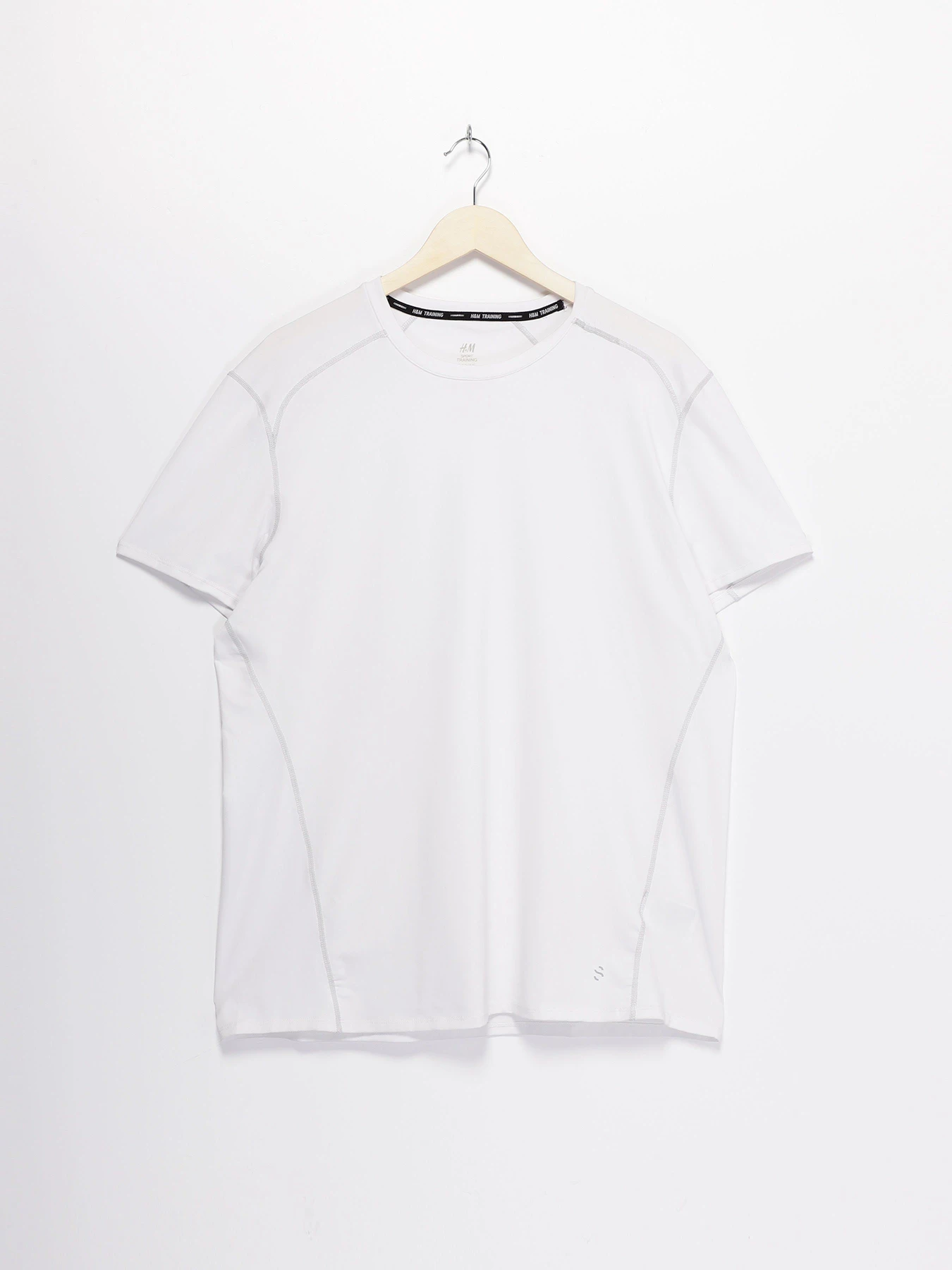 Футболки і поло H&M модель 0653275_білий Футболки і поло H&M модель 0653275_білий Фото