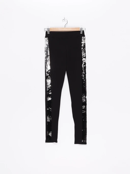 Брюки H&M модель 06571651_чорний Фото