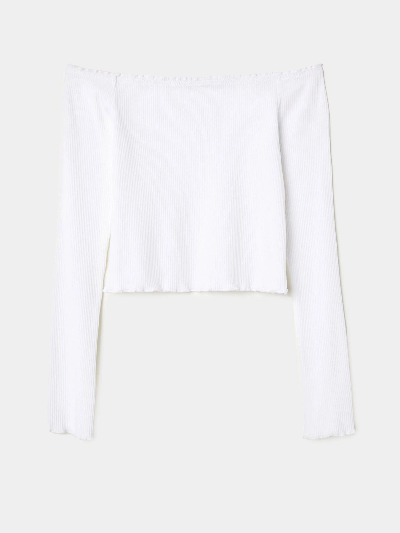 Футболки і поло H&M модель 0659832_білий Футболки і поло H&M модель 0659832_білий Фото