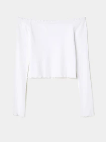Футболки і поло H&M модель 0659832_білий Фото