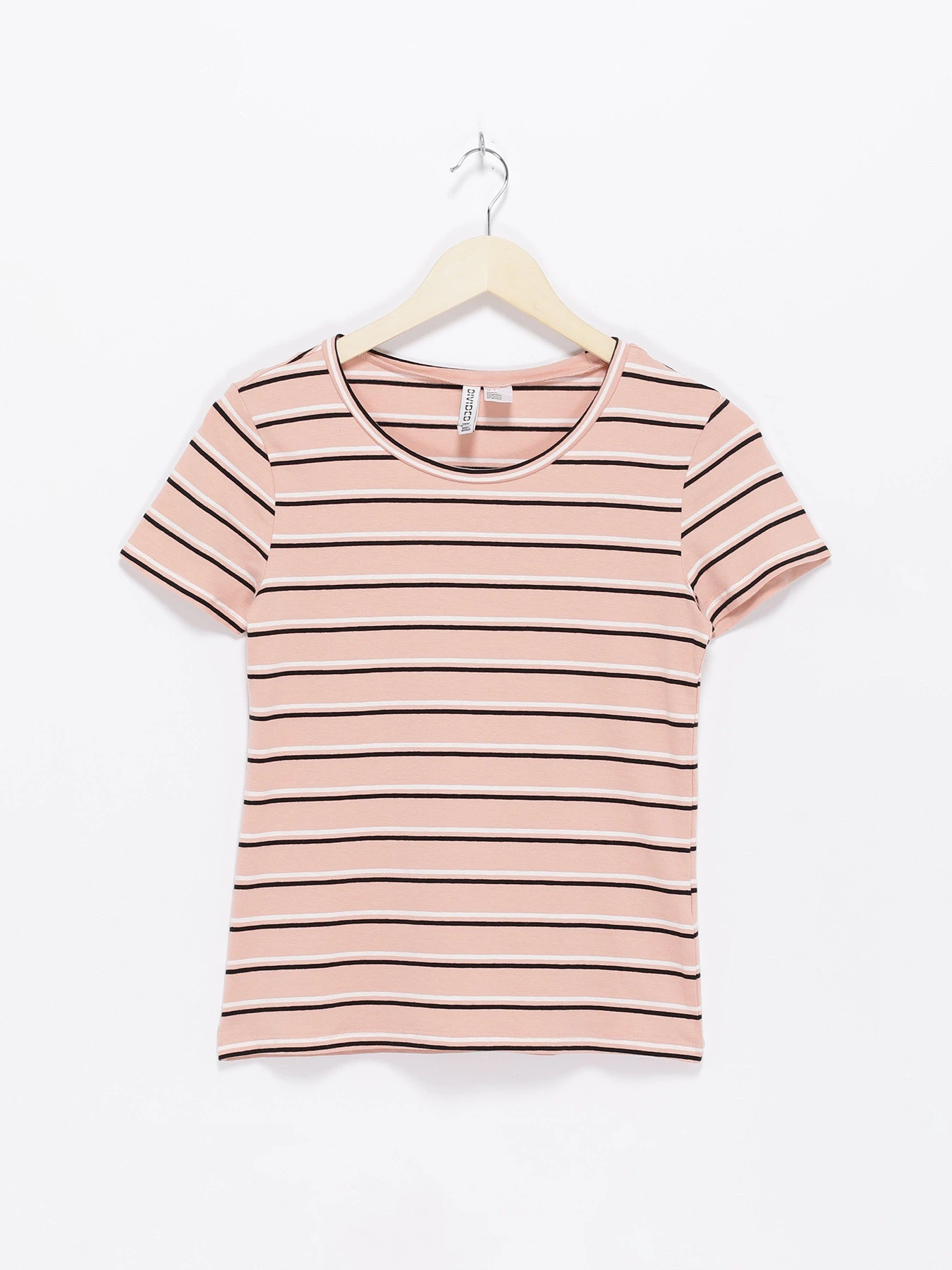 Футболки и поло H&M модель 0678342_персиковий комб. Футболки и поло H&M модель 0678342_персиковий комб. Фото