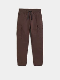 Брюки H&M модель 0689014_с.коричневий Фото