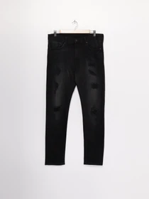Джинсы H&M модель 0690449_чорний Фото