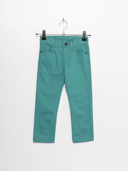 Брюки H&M модель 0692840_бірюзовий Фото