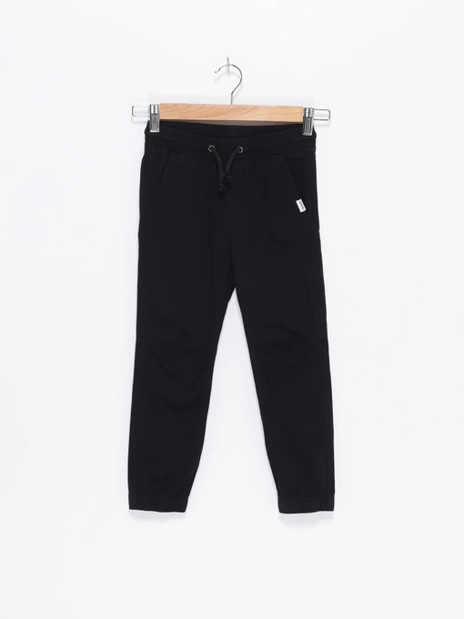 Брюки H&M модель 0692844_чорний Фото