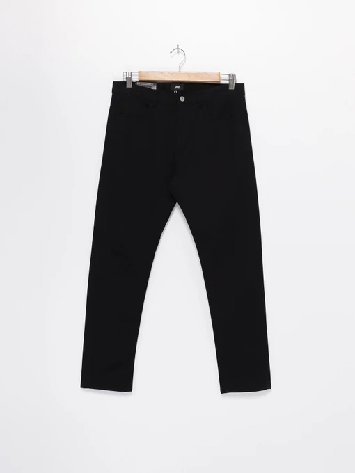 Брюки H&M модель 0694737_чорний Фото