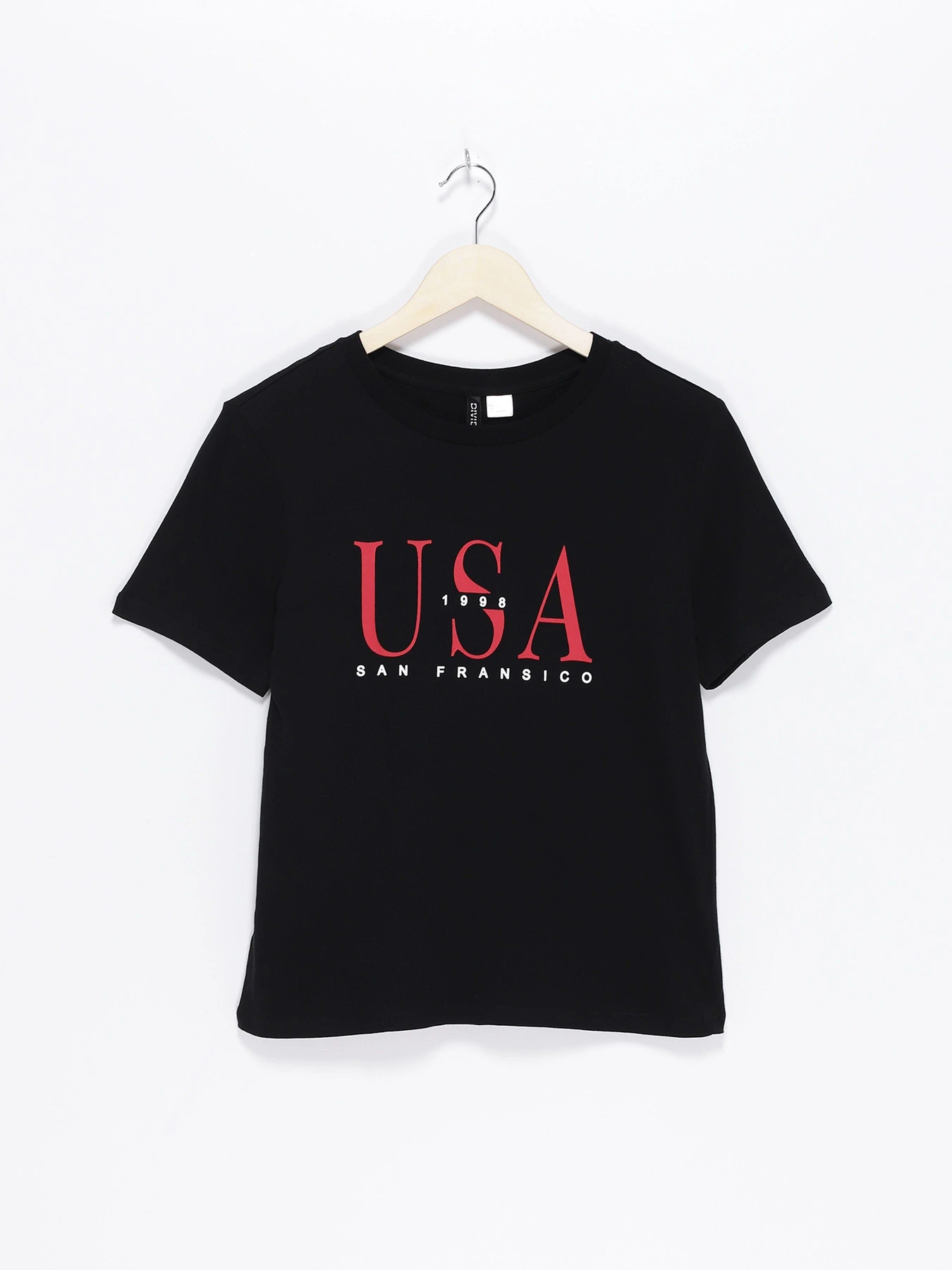 Футболки и поло H&M модель 0698296_чорний комб. Футболки и поло H&M модель 0698296_чорний комб. Фото