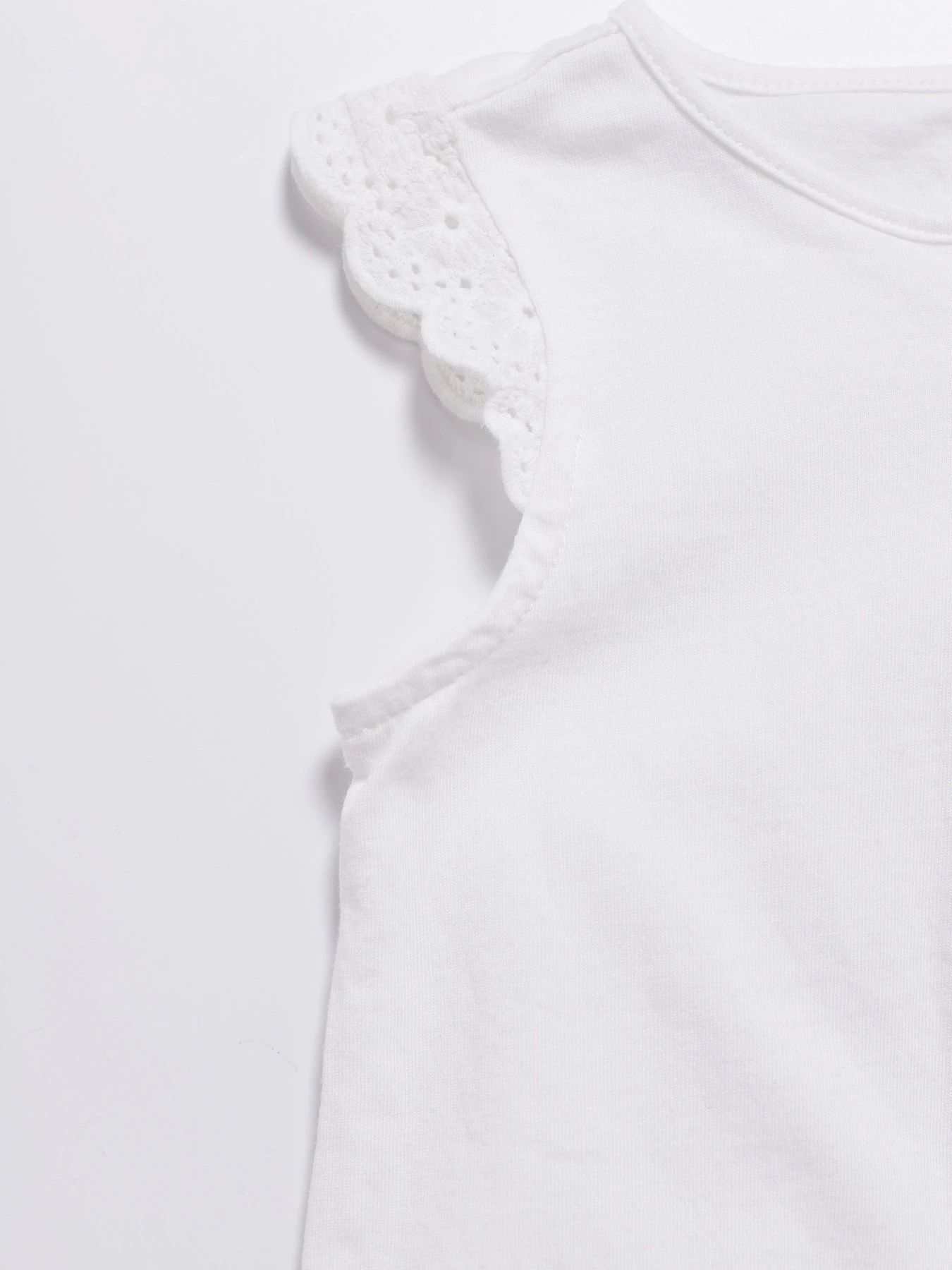 Футболки і поло H&M модель 06994889_білий Футболки і поло H&M модель 06994889_білий Фото