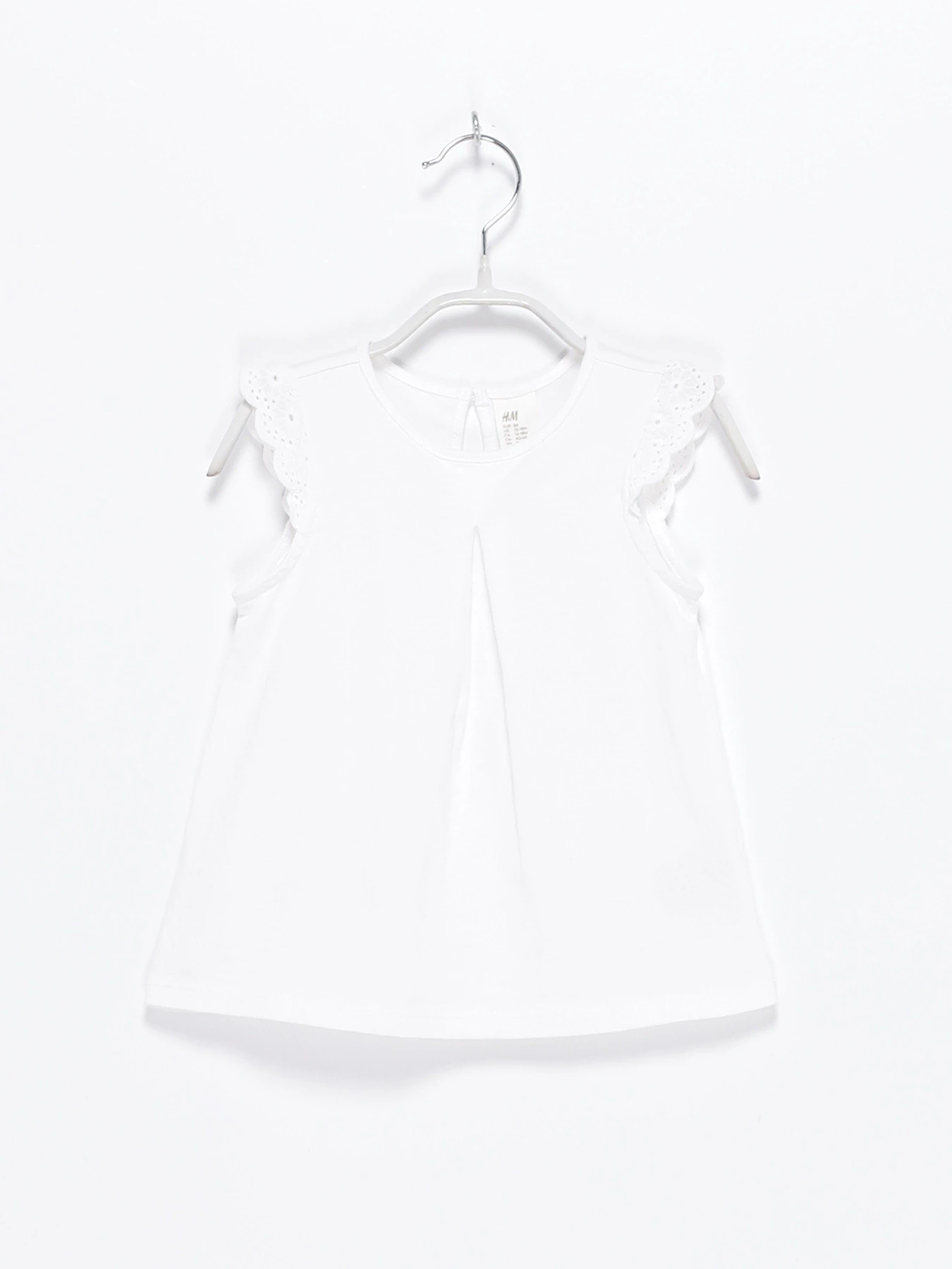 Футболки і поло H&M модель 06994889_білий Футболки і поло H&M модель 06994889_білий Фото
