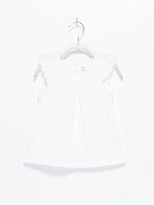 Футболки и поло H&M модель 06994889_білий Фото