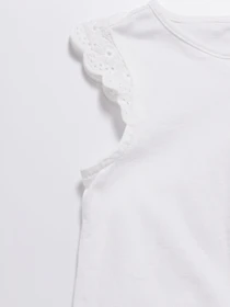 Футболки і поло H&M модель 06994889_білий Фото