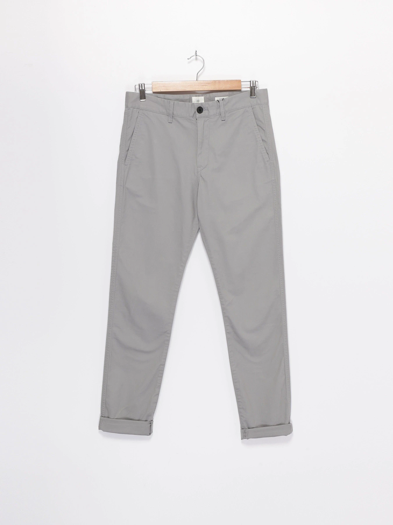 Брюки H&M модель 0710876_с.сірий Брюки H&M модель 0710876_с.сірий Фото