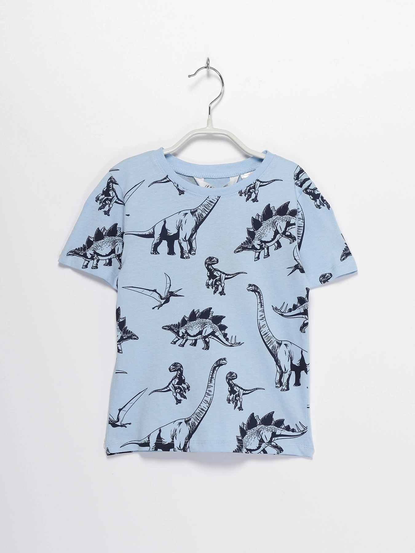 Футболки і поло H&M модель 0713922_синій з т.синім Футболки і поло H&M модель 0713922_синій з т.синім Фото