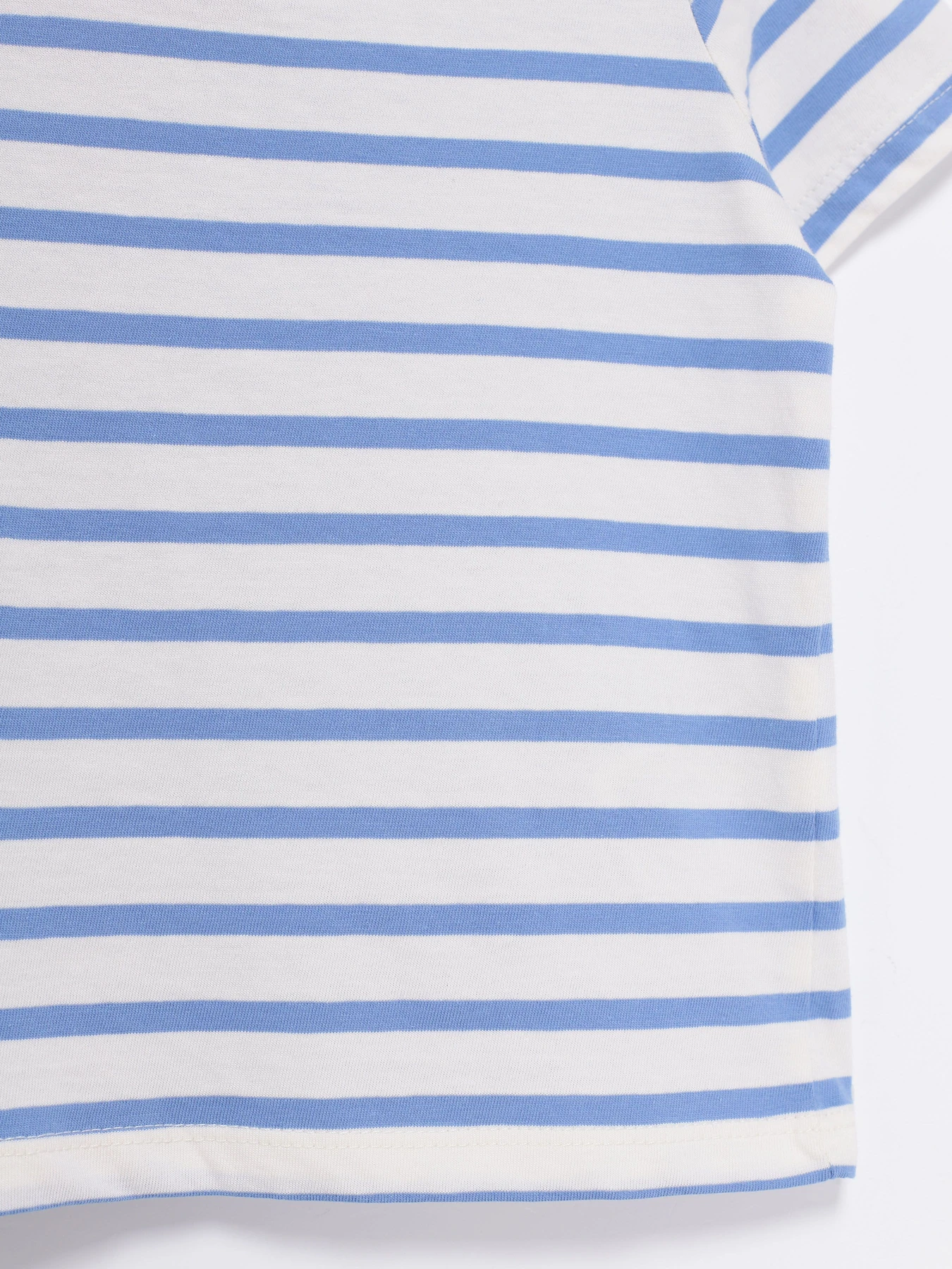 Футболки і поло H&M модель 0725787_білий з блакитним Фото