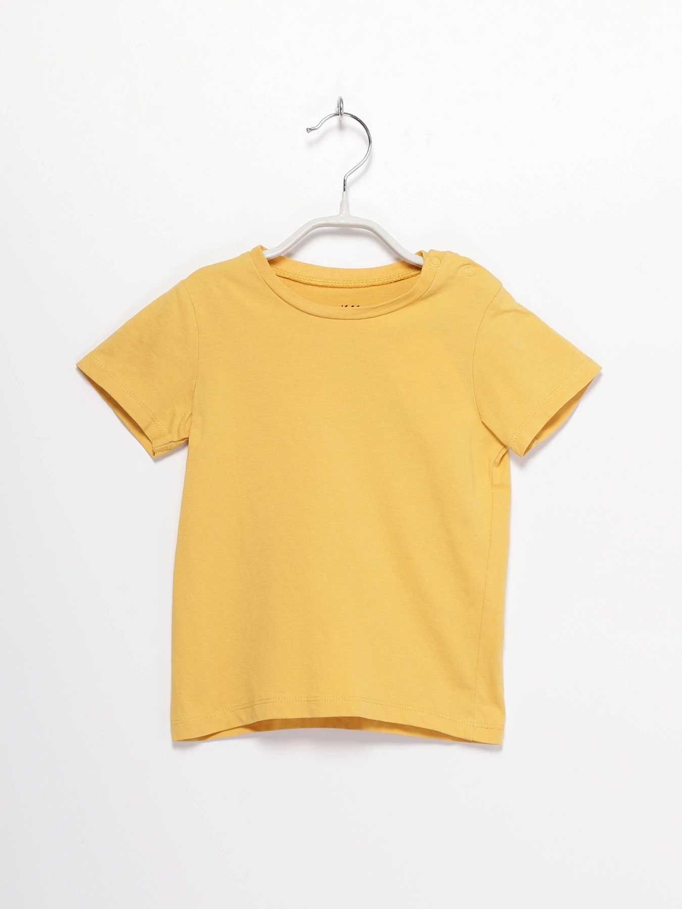 Футболки і поло H&M модель 0725787_жовтий Футболки і поло H&M модель 0725787_жовтий Фото
