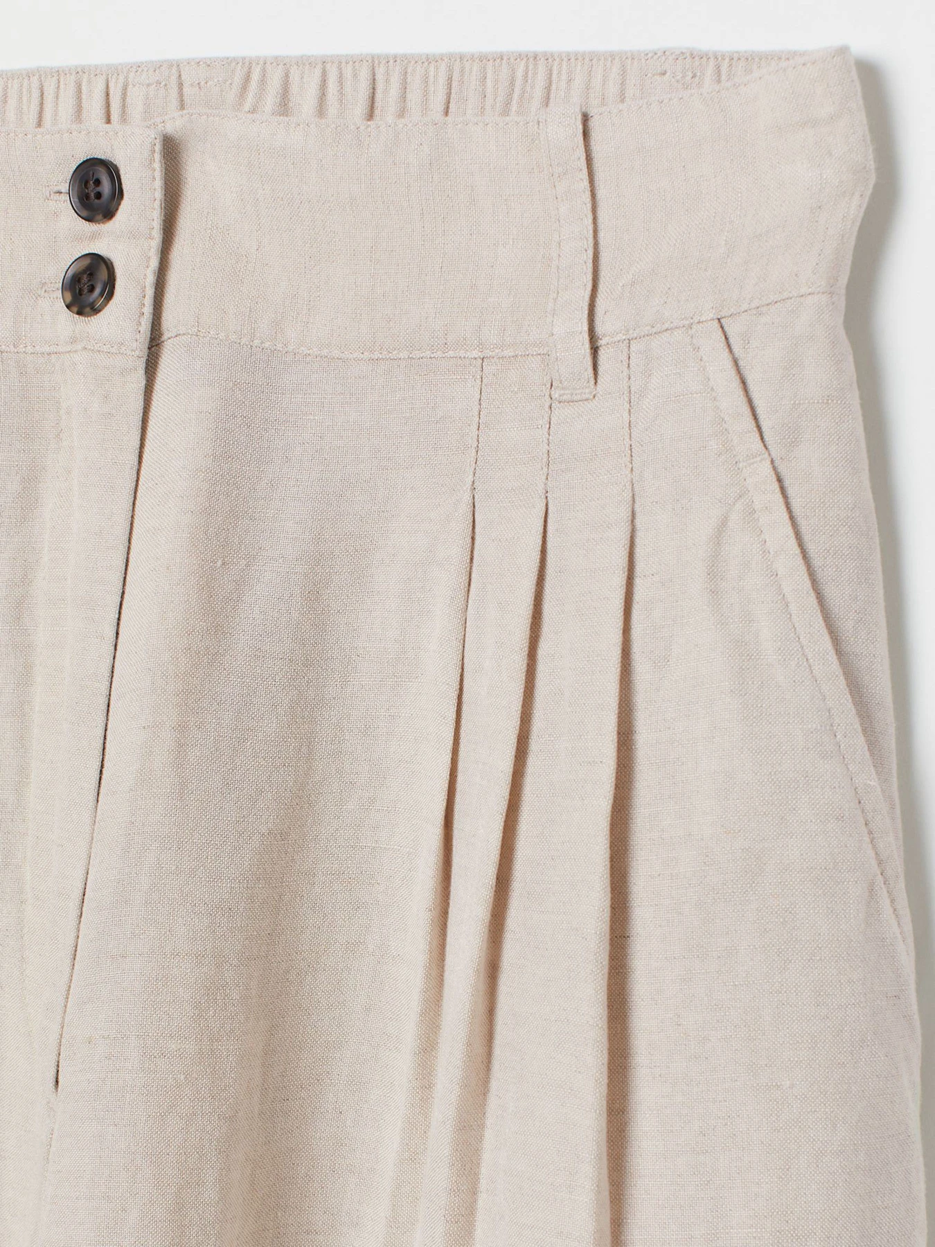 Штани H&M модель 0730566_с.бежевий Штани H&M модель 0730566_с.бежевий Фото