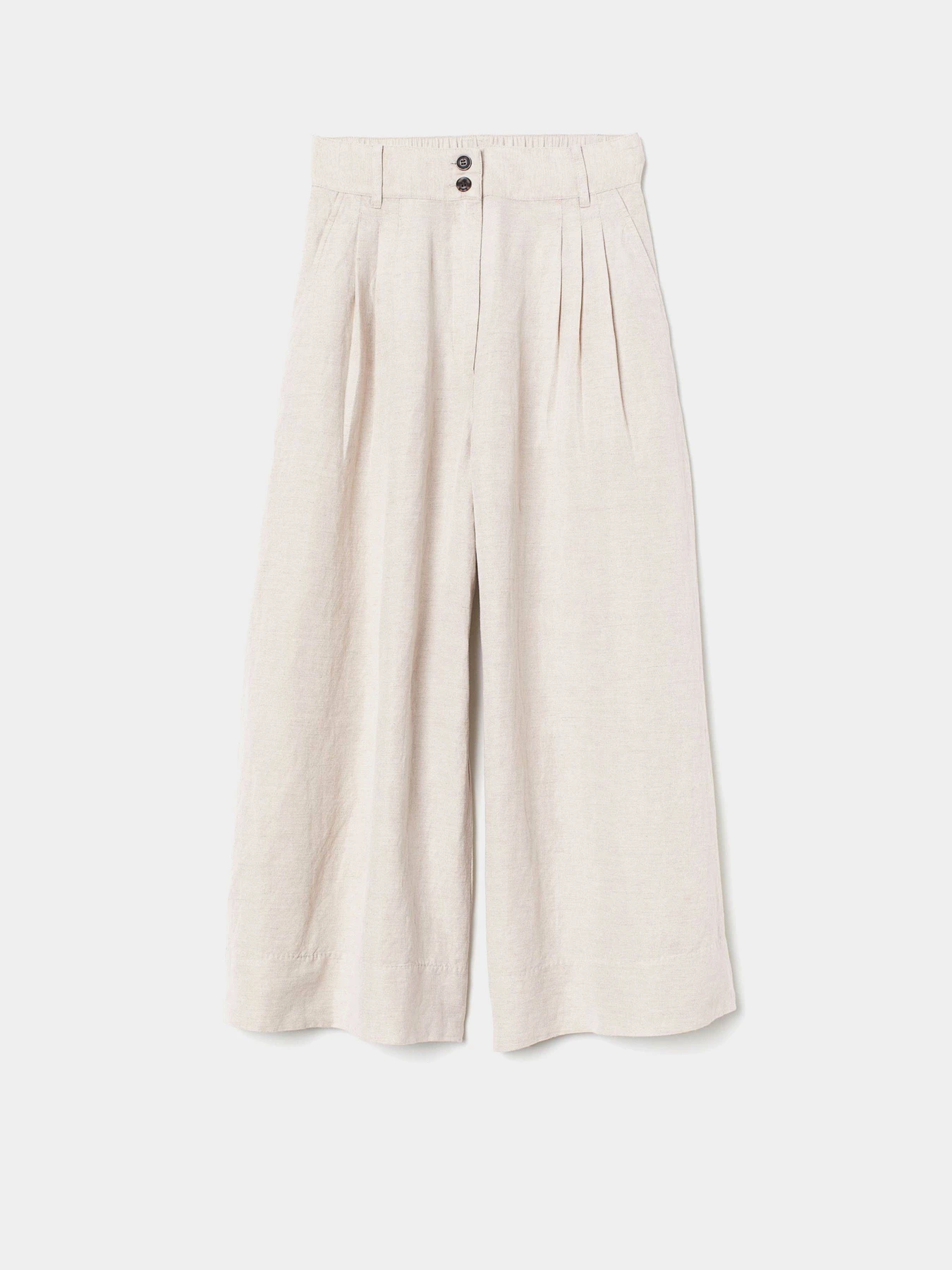 Штани H&M модель 0730566_с.бежевий Штани H&M модель 0730566_с.бежевий Фото