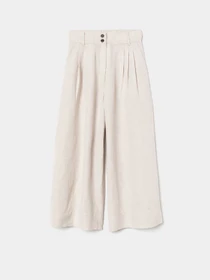 Штани H&M модель 0730566_с.бежевий Фото