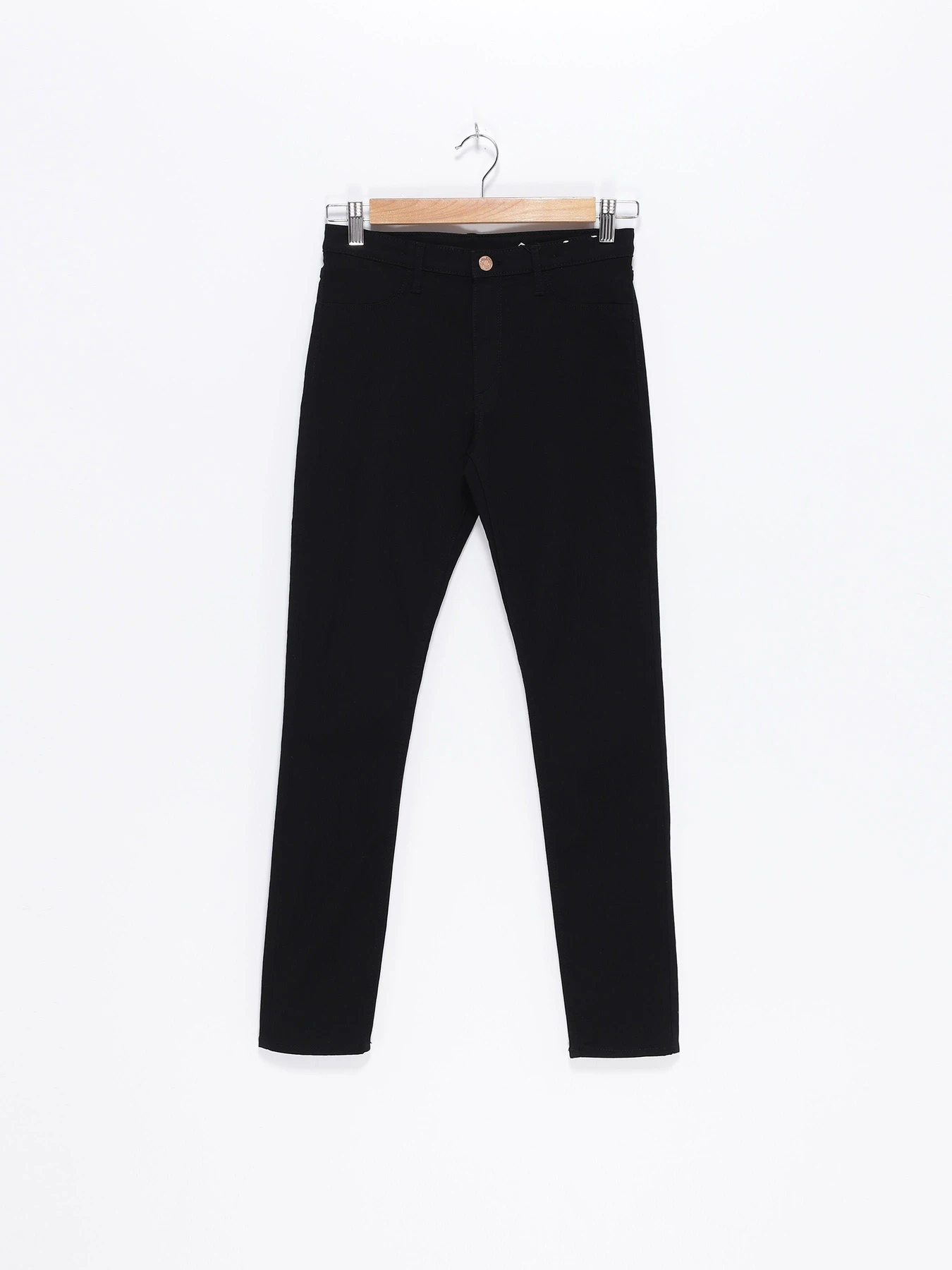 Брюки H&M модель 07315201_чорний Фото