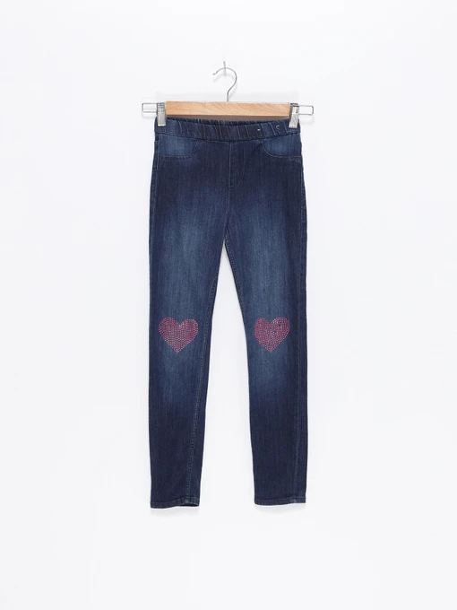 Брюки H&M модель 0739802_синій Фото