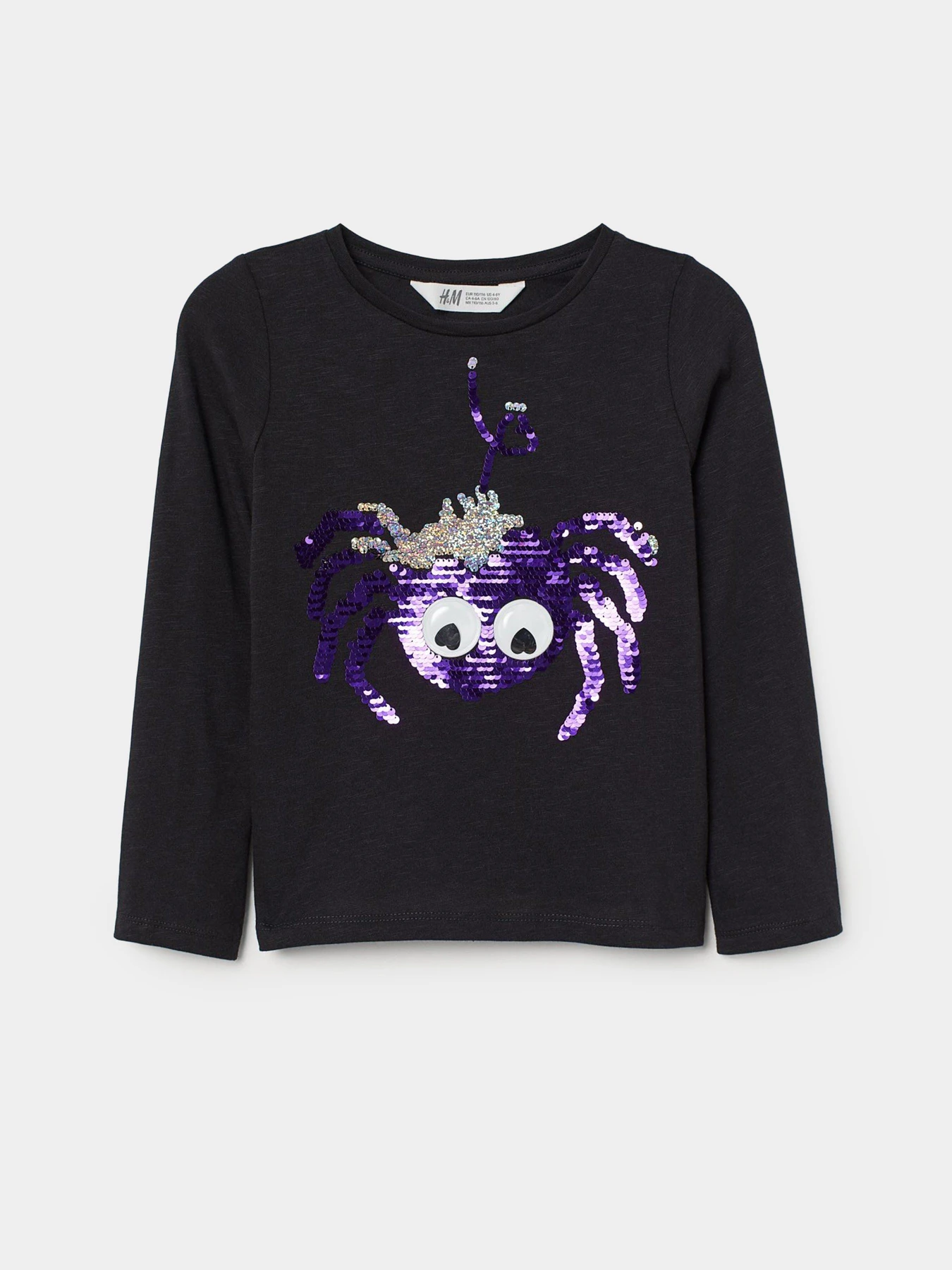 Худи и свитшоты H&M модель 0749104_чорний комб. Худи и свитшоты H&M модель 0749104_чорний комб. Фото