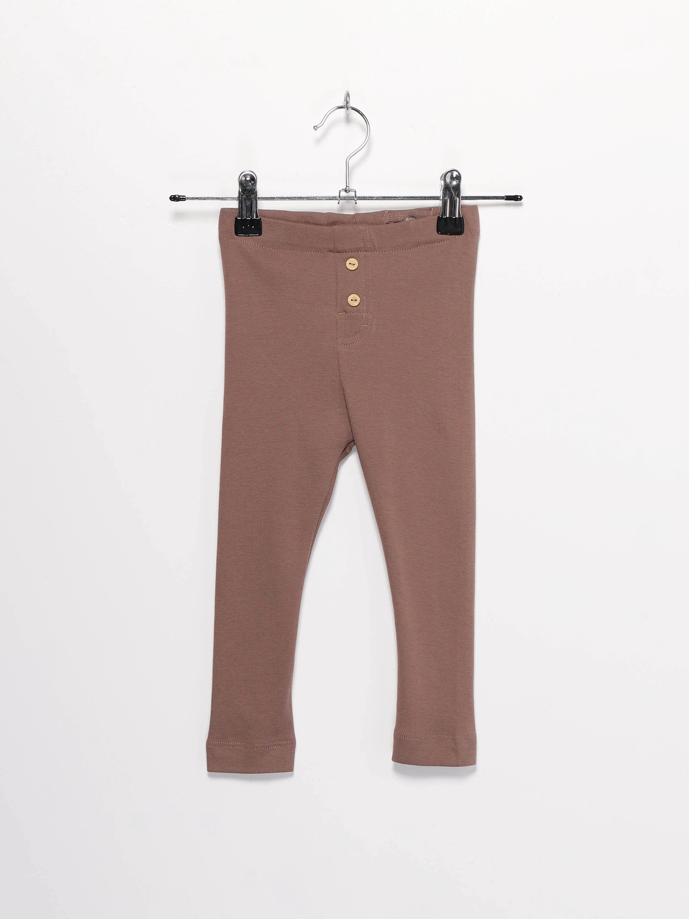 Брюки H&M модель 0757413_коричневий Фото