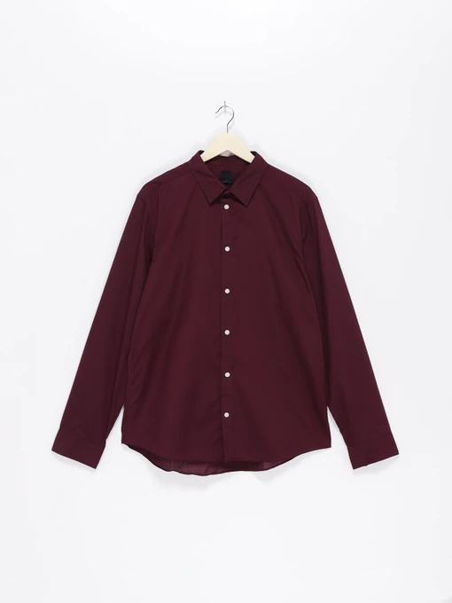 Рубашки H&M модель 0781758_бордовий Фото