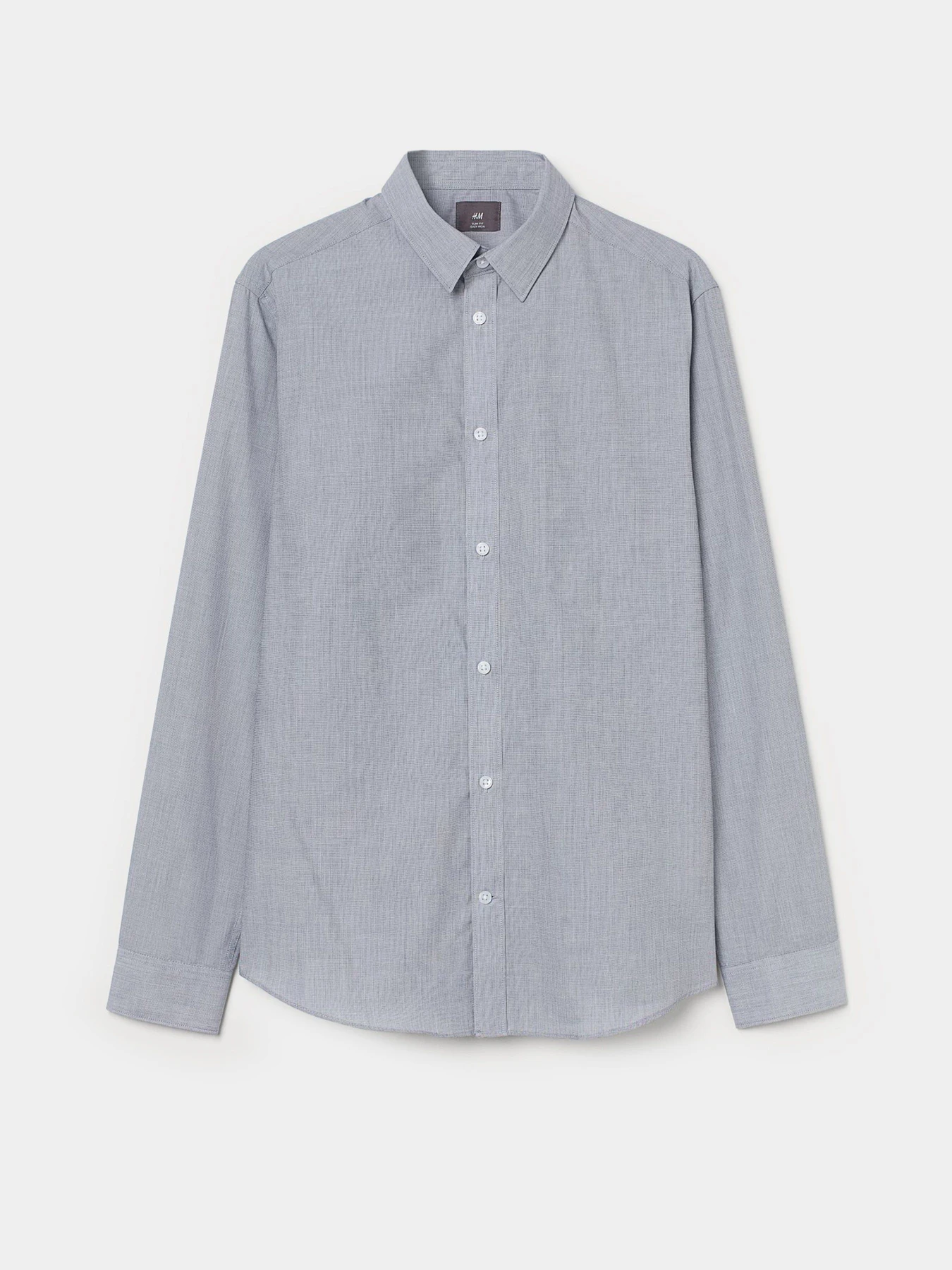 Сорочки H&M модель 0781758_сірий Фото