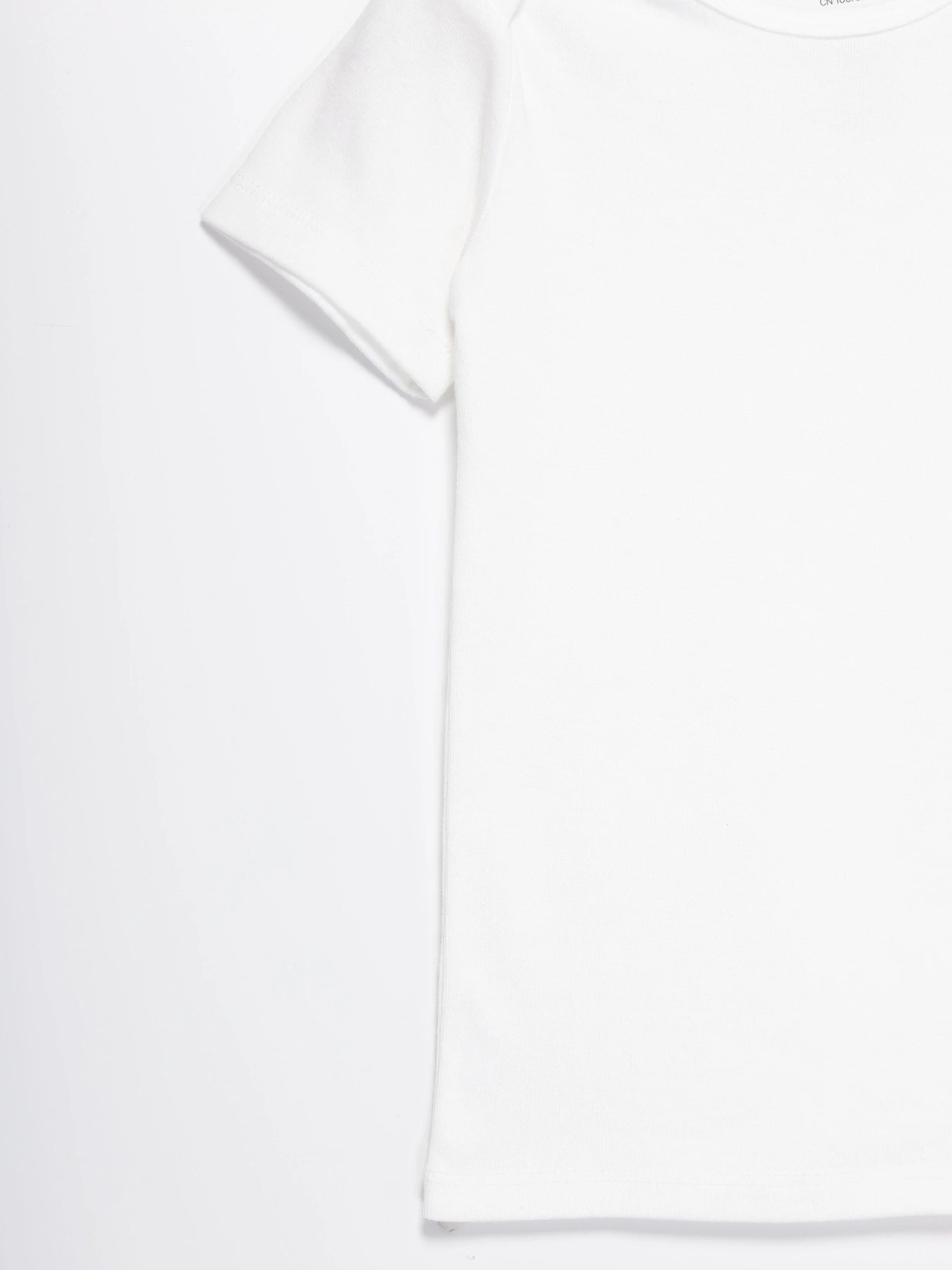 Футболки і поло H&M модель 0795784_білий Футболки і поло H&M модель 0795784_білий Фото