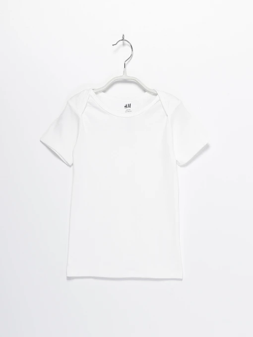 Футболки и поло H&M модель 0795784_білий Фото