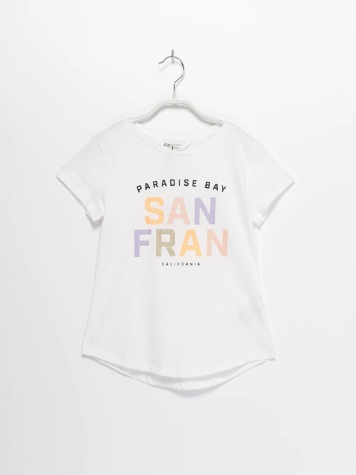 Футболки и поло H&M модель 0804741_білий комб. Фото