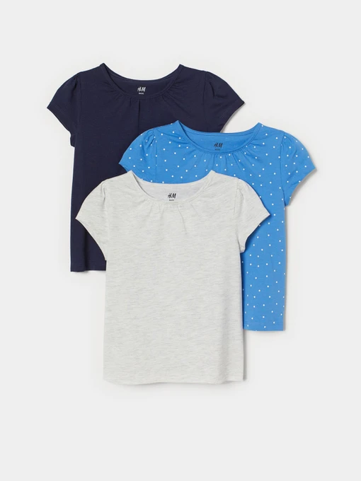 Футболки и поло H&M модель 0812911_т.синій Фото