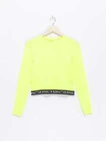 Худі та світшоти H&M модель 08149311_салатовий Фото