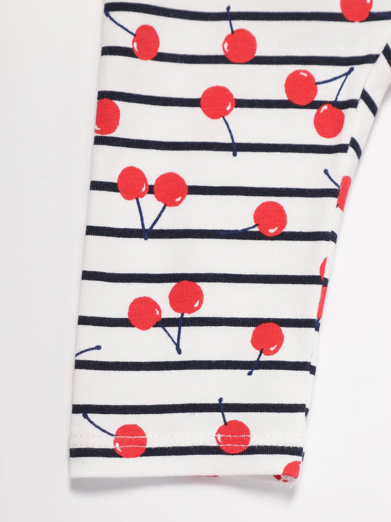 Брюки H&M модель 08172921_білий комб. Фото