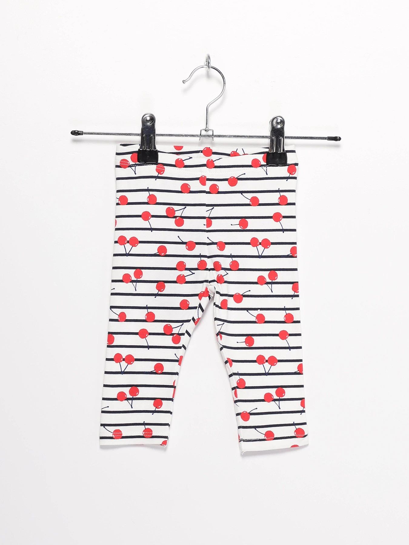 Брюки H&M модель 08172921_білий комб. Фото